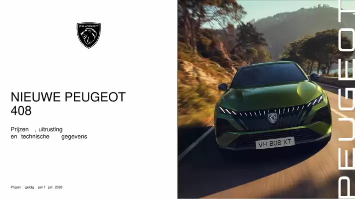 Peugeot (geldig t/m 10-09)
