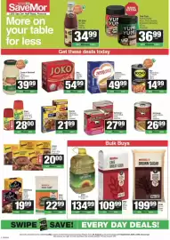 Spar Savemor catalogue Page 2: SPAR Brown Sugar €199,99, Yum Yum Peanut Butter Assorted €36,99