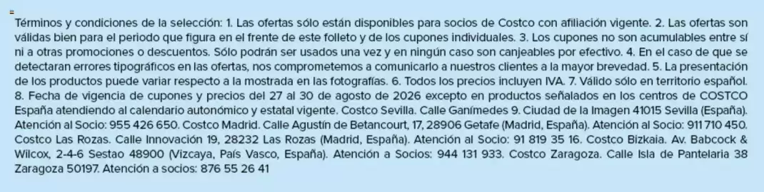 Catálogo Costco Página 3