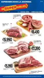Catálogo La Anonima semana 35 Página 1: Tapa de asado €14.470,00