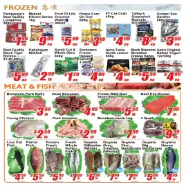 Jian Hing Supermarket flyer week 35 Page 3: Frozen BBQ Beef Short Ribs €5,59, Goat Shoulder €4,99