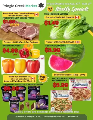 Pringle Creek Market (valid until 2-09)