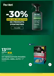 Catalogue Feu Vert page 4: Abel auto - kit renovation phares manuel €13,59