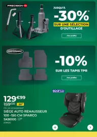 Catalogue Feu Vert page 5: Sparco - siège auto rehausseur sk8000 €129,99