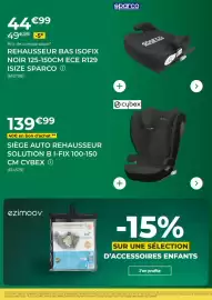 Catalogue Feu Vert page 6: Cybex - siège auto rehausseur solution b i-fix €139,99