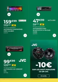 Catalogue Feu Vert page 9: Muse - autoradio dab+ bluetooth m-199 dab €47,99, Jvc - autoradio kd-x282dbt €99,99