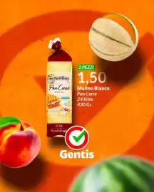 Volantino Gentis Pagina 3: Mulino Bianco Pan Carrè €1,50