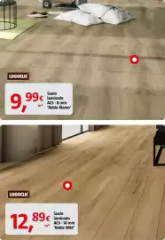 Catálogo Bauhaus Página 27: Logoclic Suelo laminado €9,99, Logoclic suelo laminado €12,89