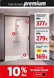 Catálogo Bauhaus Página 35: Duscholux mampara de ducha d1 mode one24 €169,00