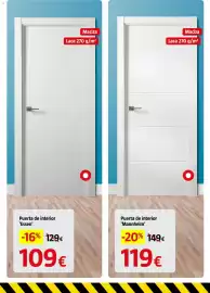Catálogo Bauhaus Página 50: Puerta de interior 'Mannheim' €119,00, Puerta de interior 'Essen' €109,00