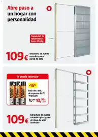 Catálogo Bauhaus Página 52: Estructura de puerta corredera para pared de obra €109,00