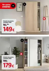 Catálogo Bauhaus Página 6: Armario con puertas correderas 'Max' €149,00, Armario con puertas correderas 'Max' €179,00