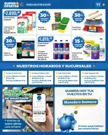 Catálogo Supermercados Damesco semana 35 Página 11: La Gauchita esponjas, Task escobillones y cabos