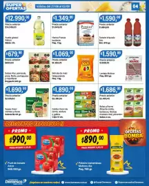 Catálogo Supermercados Damesco semana 35 Página 4: Knorr sopas cremas y claras €1.690,00