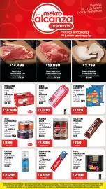 Catálogo Makro semana 35 Página 1: Nescafe dolca original/suave €7.349,00, M&K medallon de carne €14.999,00