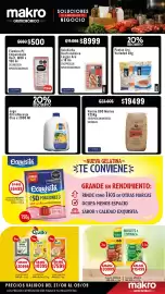 Catálogo Makro Página 3: Gallo - arroz carnaroli €20.999,00, Aro - salchicha gastronómica largas €8.999,00