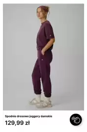 4F gazetka tydzień 35 Strona 9: Spodnie dresowe joggery damskie 4F €129,99