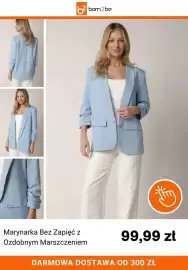 Born2be gazetka Strona 6: Marynarka bez zapięć z ozdobnym marszczeniem Born2be €99,99