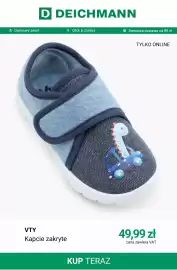 Deichmann gazetka tydzień 35 Strona 2: Kapcie zakryte VTY €49,99