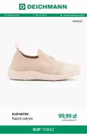 Deichmann gazetka tydzień 35 Strona 5: Kapcie zakryte Elefanten €99,99