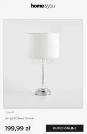 Home&You gazetka Strona 6: Lampa stołowa Cormis €199,99