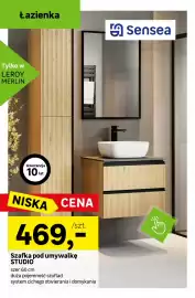 Leroy Merlin gazetka Strona 6: Szafka pod umywalkę Sensea Studio €469,00