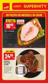 Polomarket gazetka Strona 1: Pierś z kurczaka €16,99, Karkówka wieprzowa na grilla €24,99