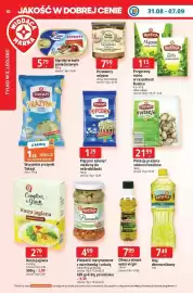 E.Leclerc gazetka tydzień 36 Strona 10: Popcorn solony Tokapi €1,29, Pieczarki marynowane €4,99