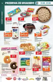 E.Leclerc gazetka tydzień 36 Strona 14: Serek homogenizowany Mlekpolski €2,29, Kanapka Perla €7,99