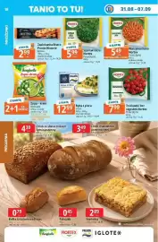 E.Leclerc gazetka tydzień 36 Strona 18: Warzywa mono Hortex €5,49, Szpinak liście Hortex €5,99