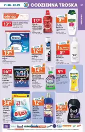 E.Leclerc gazetka tydzień 36 Strona 27: Płyn do mycia naczyń Morning Fresh €9,99, Płyn do płukania tkanin Coccolino €12,99