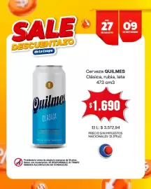 Catálogo Cooperativa Obrera Página 5: Quilmes cerveza clásica rubia €1.690,00