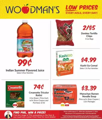 Woodman's (valid until 2-09)