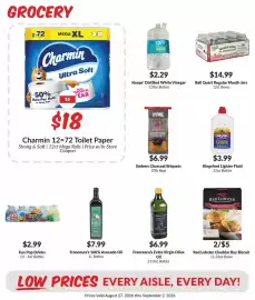 Woodman's weekly ad week 35 Page 5: Francesca's 100% Avocado Oil €7,99, Ball quart regular mouth jars €14,99