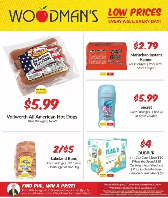 Woodman's (valid until 2-09)
