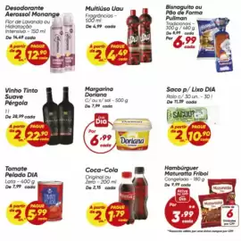 Tabloide Dia Página 5: Dia - tomate pelado €5,99, Dia - saco p/ lixo €2,10