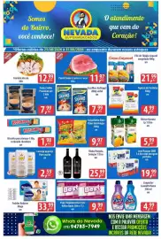 Catálogo Nevada Supermercados Página 1: Salgadinho Elma Chips Fandangos €9,97, Sucrilhos kellogg's €7,99