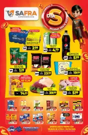 Catálogo Safra Supermercados semana 35 Página 1: Contra filé peça kg €39,99, Linguiça Sadia €74,95