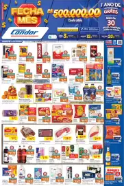 Catálogo Supermercados Condor Página 1: Papel Higiênico Mili €16,90, Hot hit seara ou hot pocket sadia €4,00