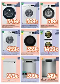 Catálogo MegaHogar Página 4: Beko - lavavajillas bdfn05330w €279,00, Haier - lavadora hw90bp14929as €349,00