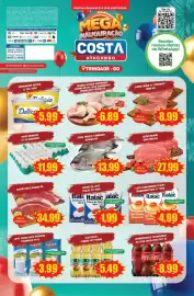 Tabloide Costa Atacadão Página 1: óleo soja comigo pet €5,49, Peixe fresco tambaqui inteiro kg €13,99