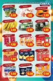 Tabloide Costa Atacadão Página 3: Uva vitória preta €3,99, Manteiga italac c/ sal €15,99