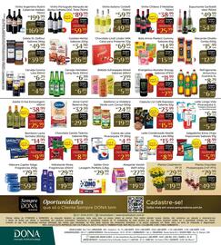 Encarte Dona de Casa Página 2: Energético Monster Energy Sabores €7,99, Leite Longa Vida Piracanjuba €5,99