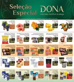 Encarte Dona de Casa Página 1: Logurte itambé milk integral €9,98, Manteiga Itambé com Sal €24,99