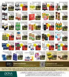 Encarte Dona de Casa Página 2: Energético Monster Energy Sabores €7,99, Leite Longa Vida Piracanjuba €5,99