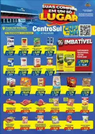 Catálogo Atacadão Centro Sul Página 1: Manteiga tocaribo c/sal €19,55, Batata palito congelada alboria 360 €26,98