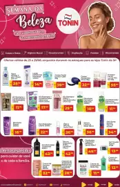 Catálogo Tonin Superatacado Página 1: Shampoo palmolive naturals €10,99, Loção Hidratante Monange €14,99