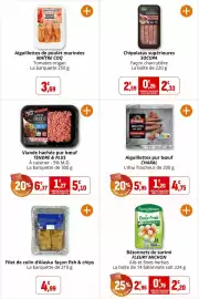 Catalogue Coccinelle Express page 13: COLIN D'ALASKA Filet de colin d'Alaska €4,99, CHARAL Aiguillettes pur bœuf €4,75