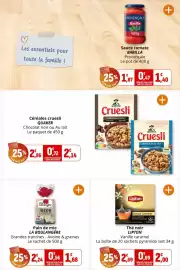 Catalogue Coccinelle Express page 24: LA BOULANGÈRE Pain de mie €1,68, LIPTON Thé noir €2,00