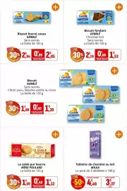 Catalogue Coccinelle Express page 26: Gerblé biscuit fondant Choco Noir €1,53, MÈRE POULARD Le sablé pur beurre €1,12